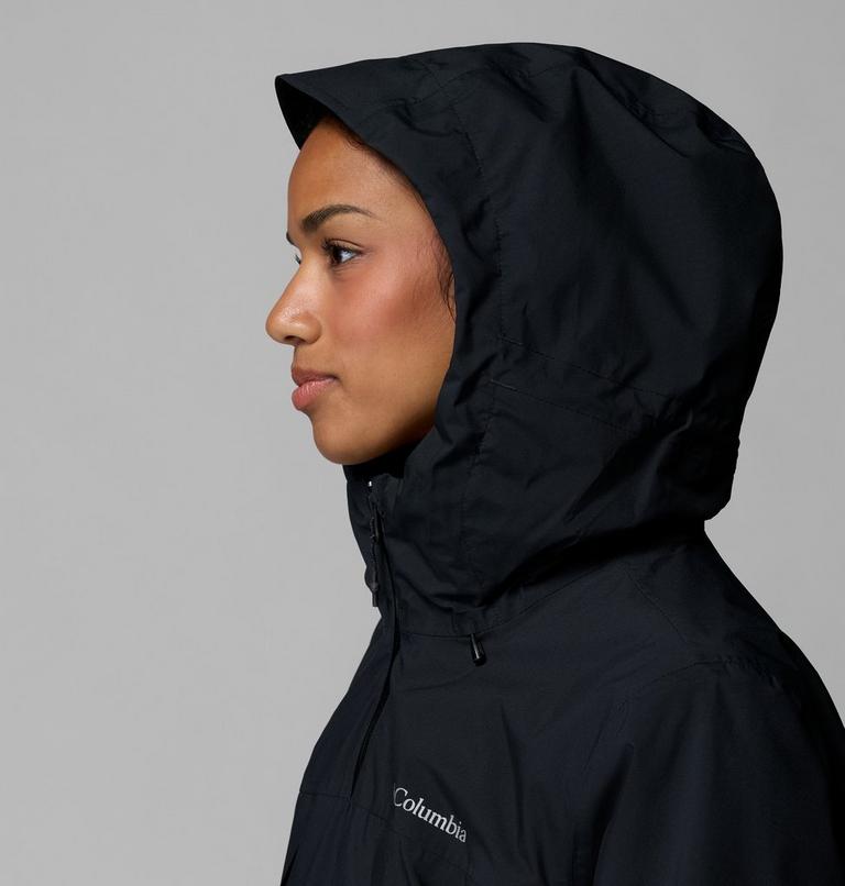 Women's Trailborne 3-in-1 Waterproof Jacket, Color: Black, image 10
