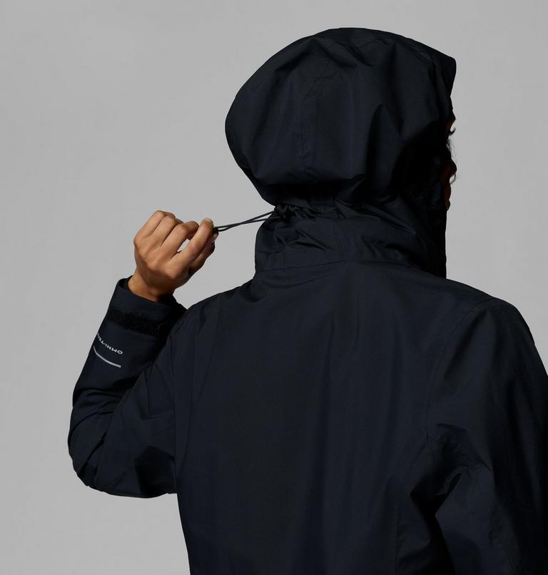 Women's Trailborne 3-in-1 Waterproof Jacket, Color: Black, image 11