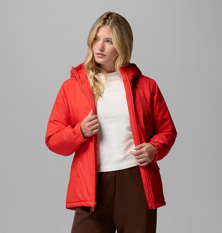 Chaqueta aislante impermeable Trailborne para mujer, Color: Poppy Red, image 5