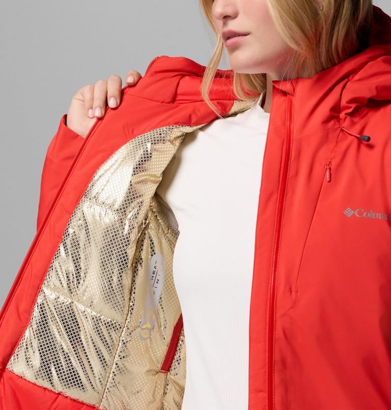 Chaqueta aislante impermeable Trailborne para mujer, Color: Poppy Red, image 6