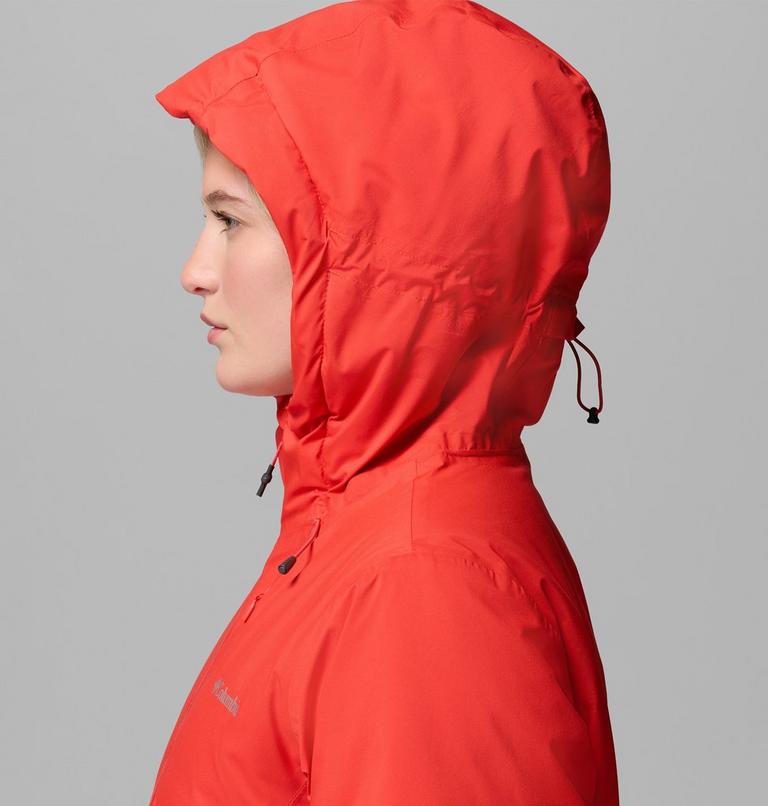 Chaqueta aislante impermeable Trailborne para mujer, Color: Poppy Red, image 9