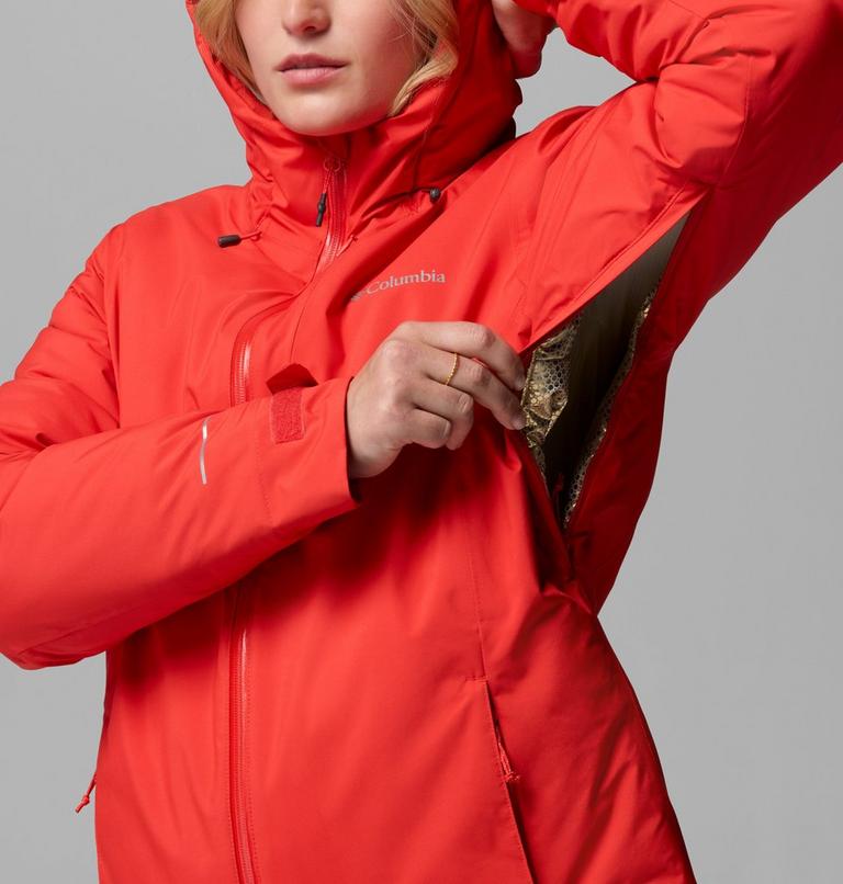 Chaqueta aislante impermeable Trailborne para mujer, Color: Poppy Red, image 11