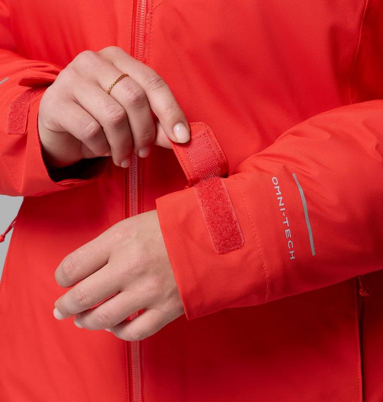 Chaqueta aislante impermeable Trailborne para mujer, Color: Poppy Red, image 12
