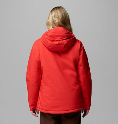 Women's Trailborne Waterproof Insulated Jacket, Color: Poppy Red, image 3