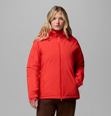 Women's Trailborne Waterproof Insulated Jacket, Color: Poppy Red, image 1
