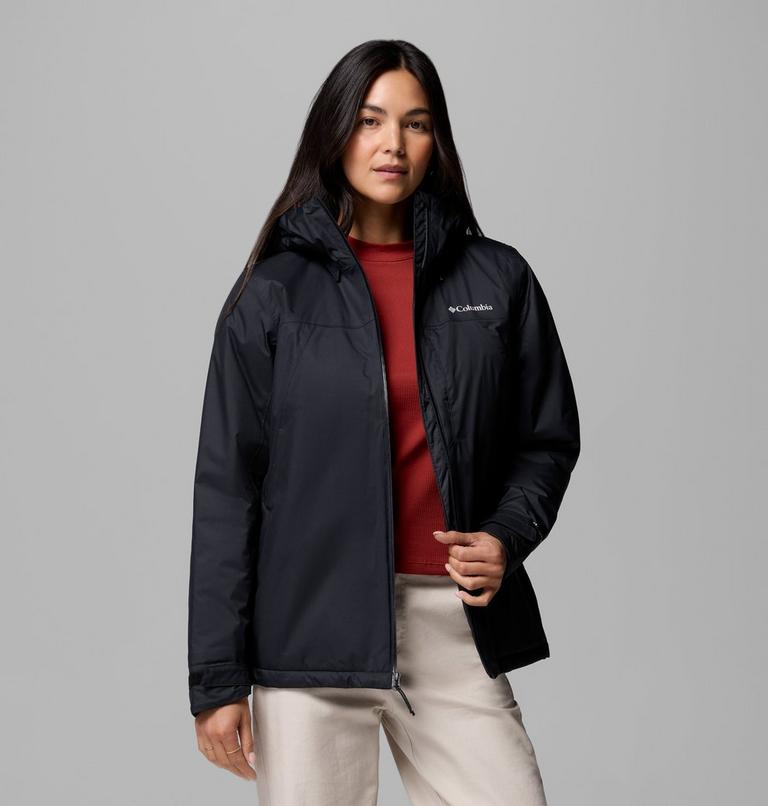 Women's Inner Limits Insulated Waterproof Jacket, Color: Black, image 5
