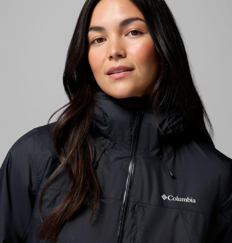 Women's Inner Limits Insulated Waterproof Jacket, Color: Black, image 8