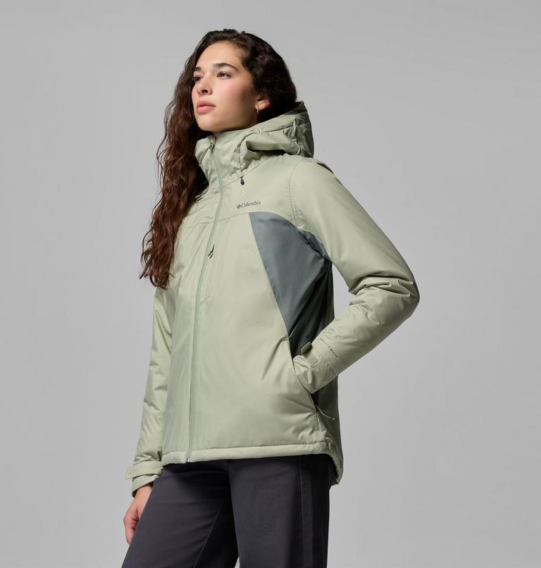 Women's Inner Limits Insulated Waterproof Jacket, Color: Safari, Sedona Sage, image 4