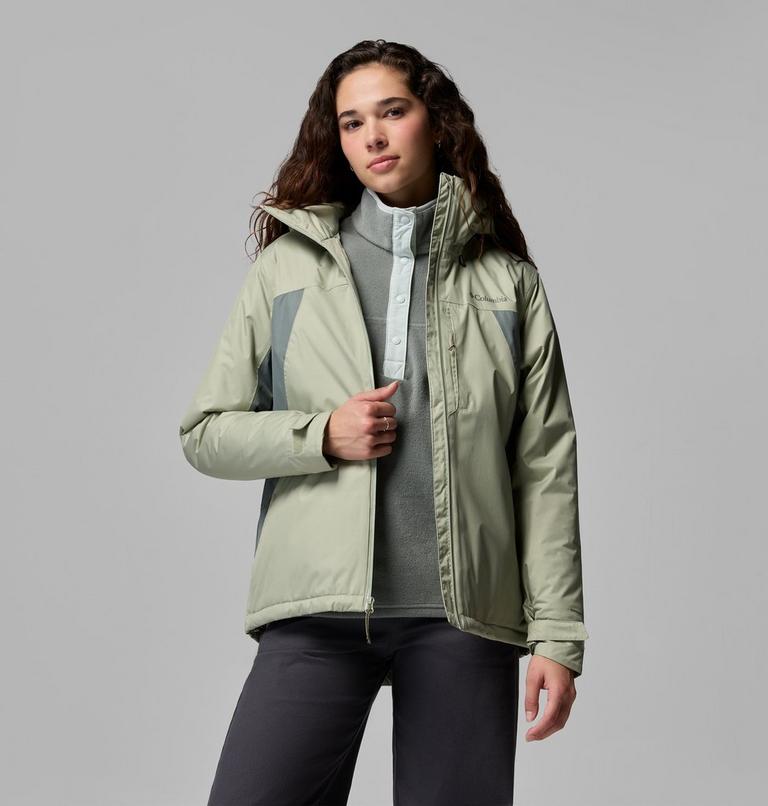 Women's Inner Limits Insulated Waterproof Jacket, Color: Safari, Sedona Sage, image 5