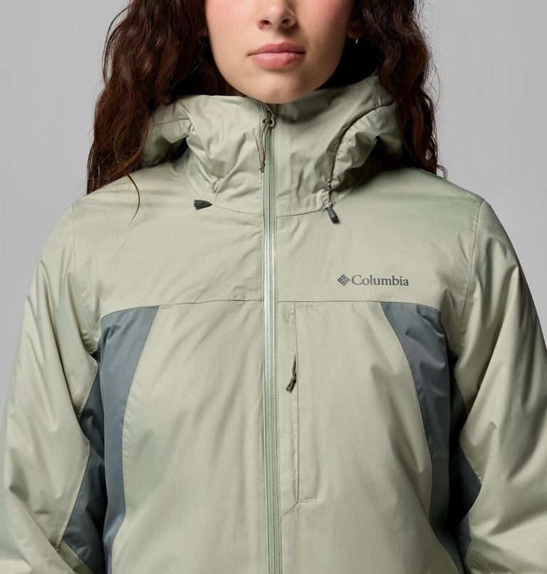 Women's Inner Limits Insulated Waterproof Jacket, Color: Safari, Sedona Sage, image 8