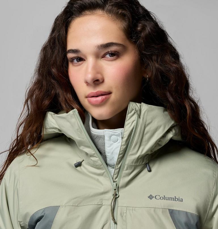 Women's Inner Limits Insulated Waterproof Jacket, Color: Safari, Sedona Sage, image 12