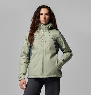Women's Inner Limits Insulated Waterproof Jacket, Color: Safari, Sedona Sage, image 3