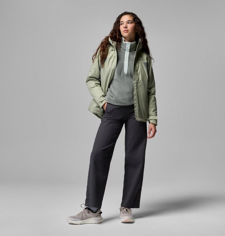 Women's Inner Limits Insulated Waterproof Jacket, Color: Safari, Sedona Sage, image 2