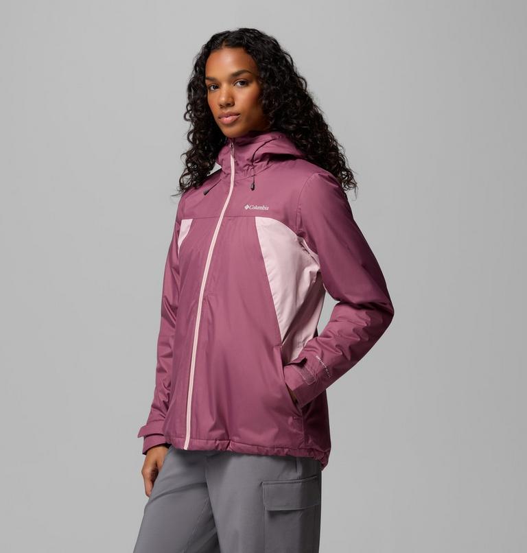 Women's Inner Limits Insulated Waterproof Jacket, Color: Antique Mauve, Mineral Pink, image 4