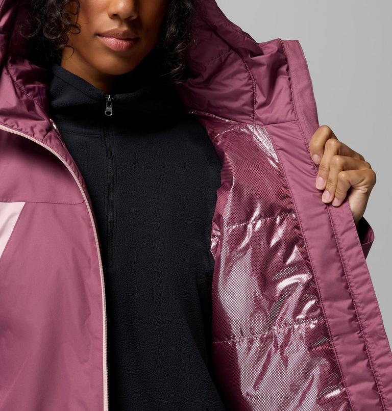 Women's Inner Limits Insulated Waterproof Jacket, Color: Antique Mauve, Mineral Pink, image 6