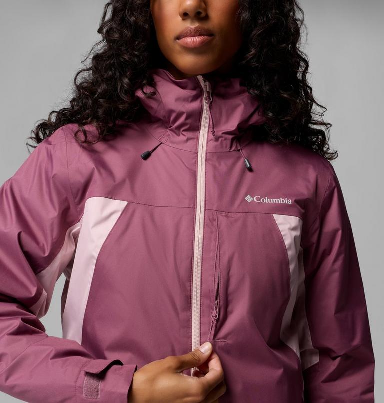 Women's Inner Limits Insulated Waterproof Jacket, Color: Antique Mauve, Mineral Pink, image 7