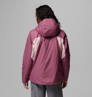 Women's Inner Limits Insulated Waterproof Jacket, Color: Antique Mauve, Mineral Pink, image 3