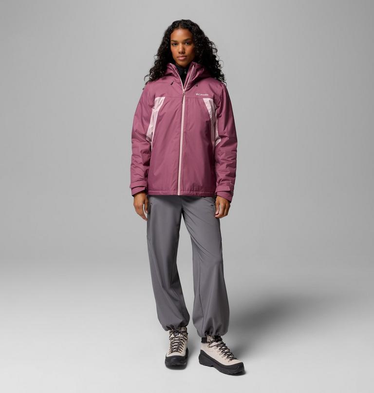 Women's Inner Limits Insulated Waterproof Jacket, Color: Antique Mauve, Mineral Pink, image 2