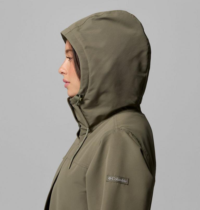 Women's Idyllwood Insulated Waterproof Jacket, Color: Stone Green, image 8