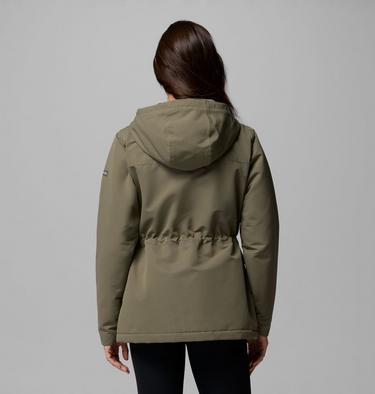 Veste Isol&eacute;e Imperm&eacute;able Idyllwood Femme, Color: Stone Green, image 3