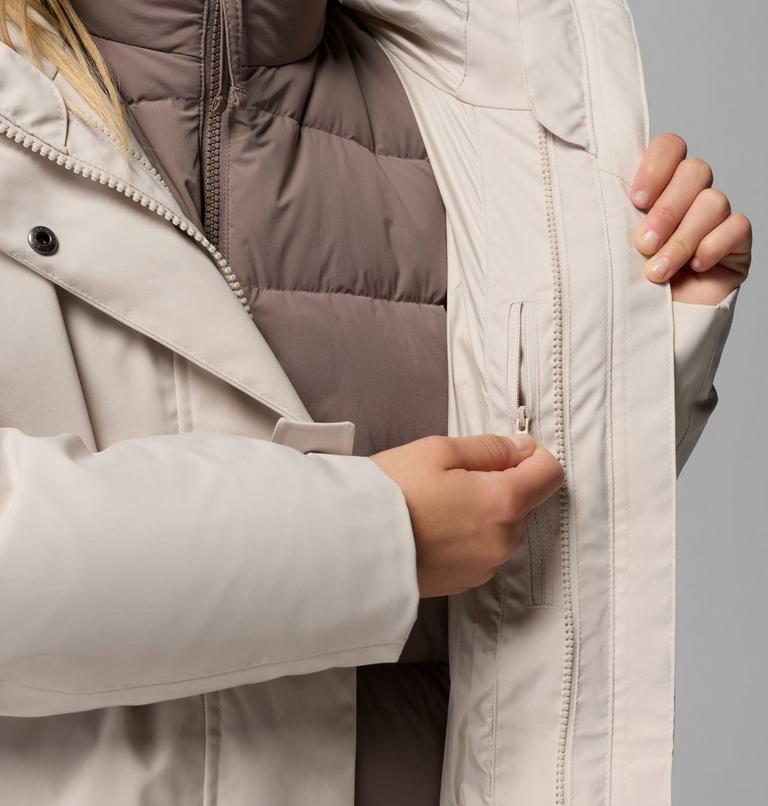 Amaze Puff 3-in-1 isolierte wasserdichte Jacke f&uuml;r Frauen, Color: Dark Stone, image 8
