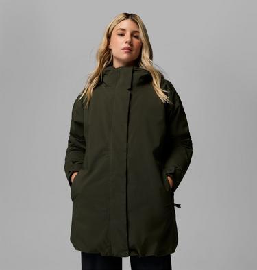 Amaze Puff 3-in-1 isolierte wasserdichte Jacke f&uuml;r Frauen, Color: Greenscape, image 1