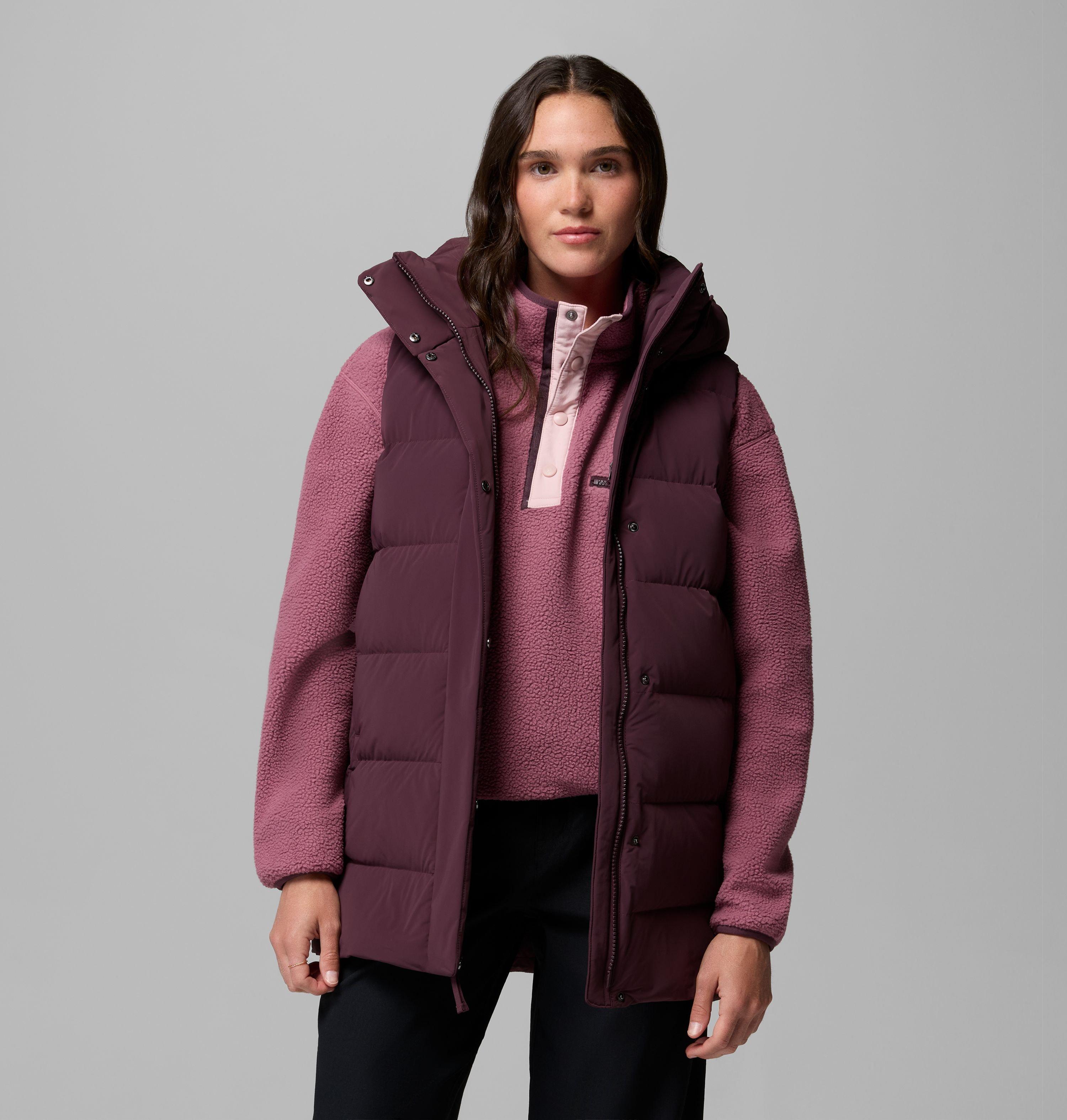 Women's Amaze Puff Mid Hooded Vest 5