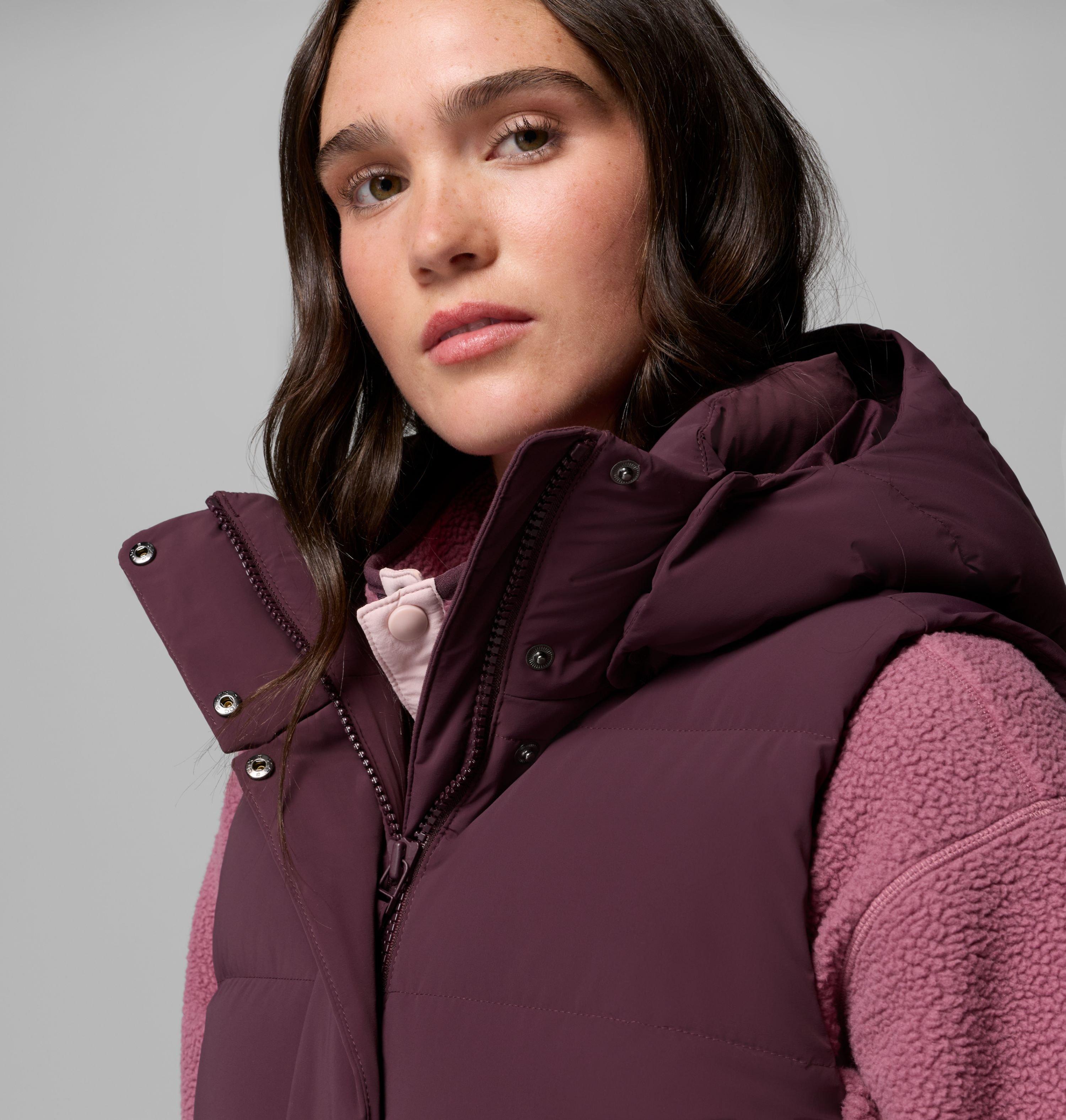 Women's Amaze Puff Mid Hooded Vest 7