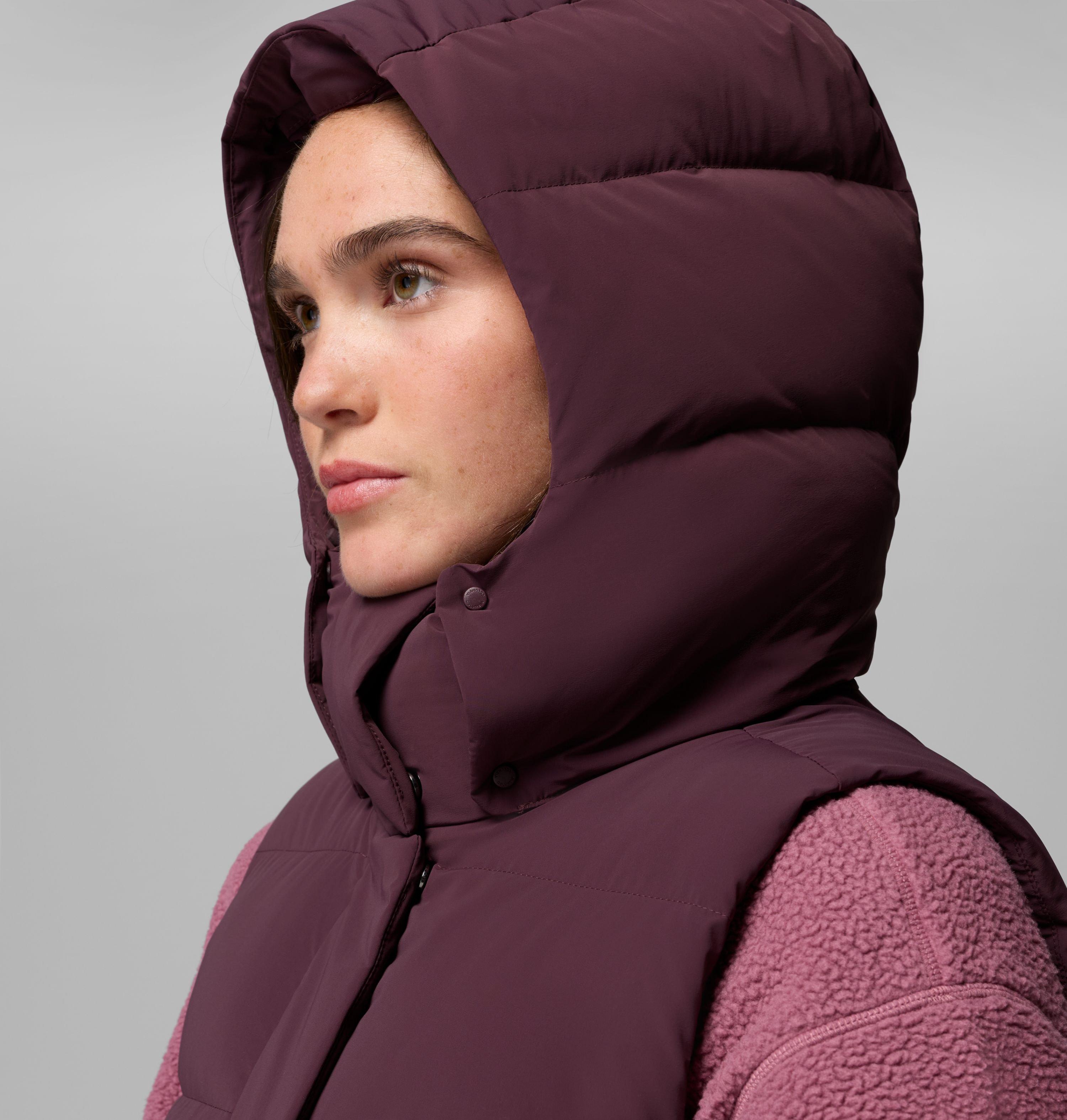 Women's Amaze Puff Mid Hooded Vest 8