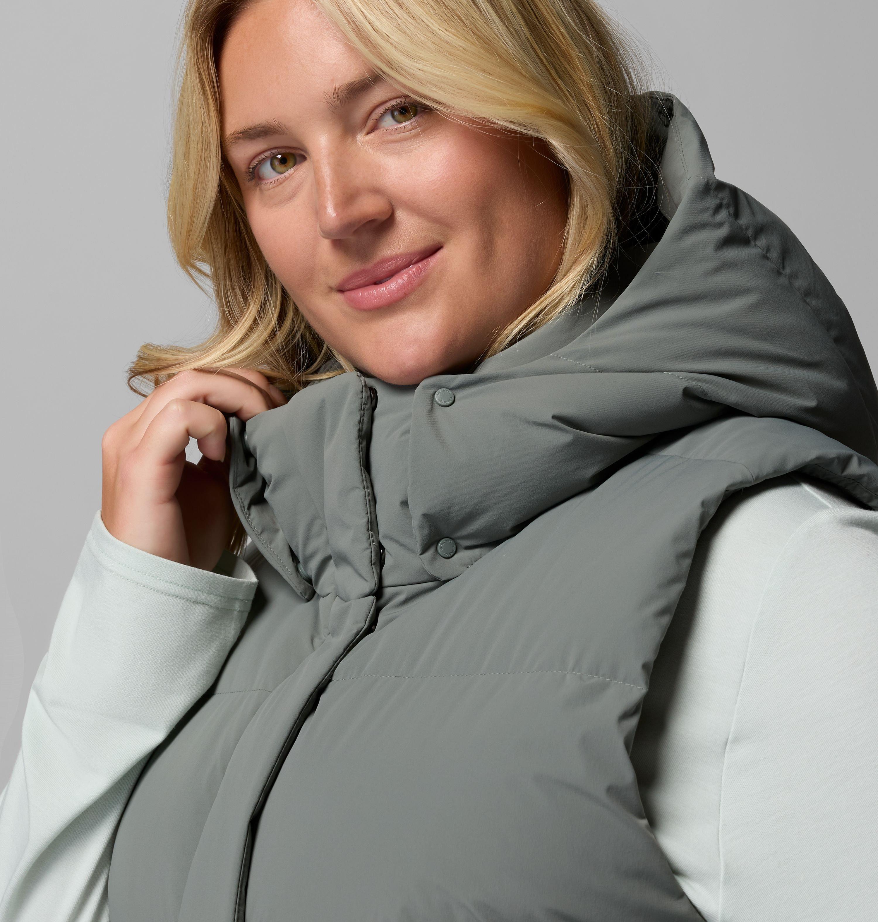 Women's Amaze Puff Mid Hooded Vest - Plus Size | 342 | 2X 7