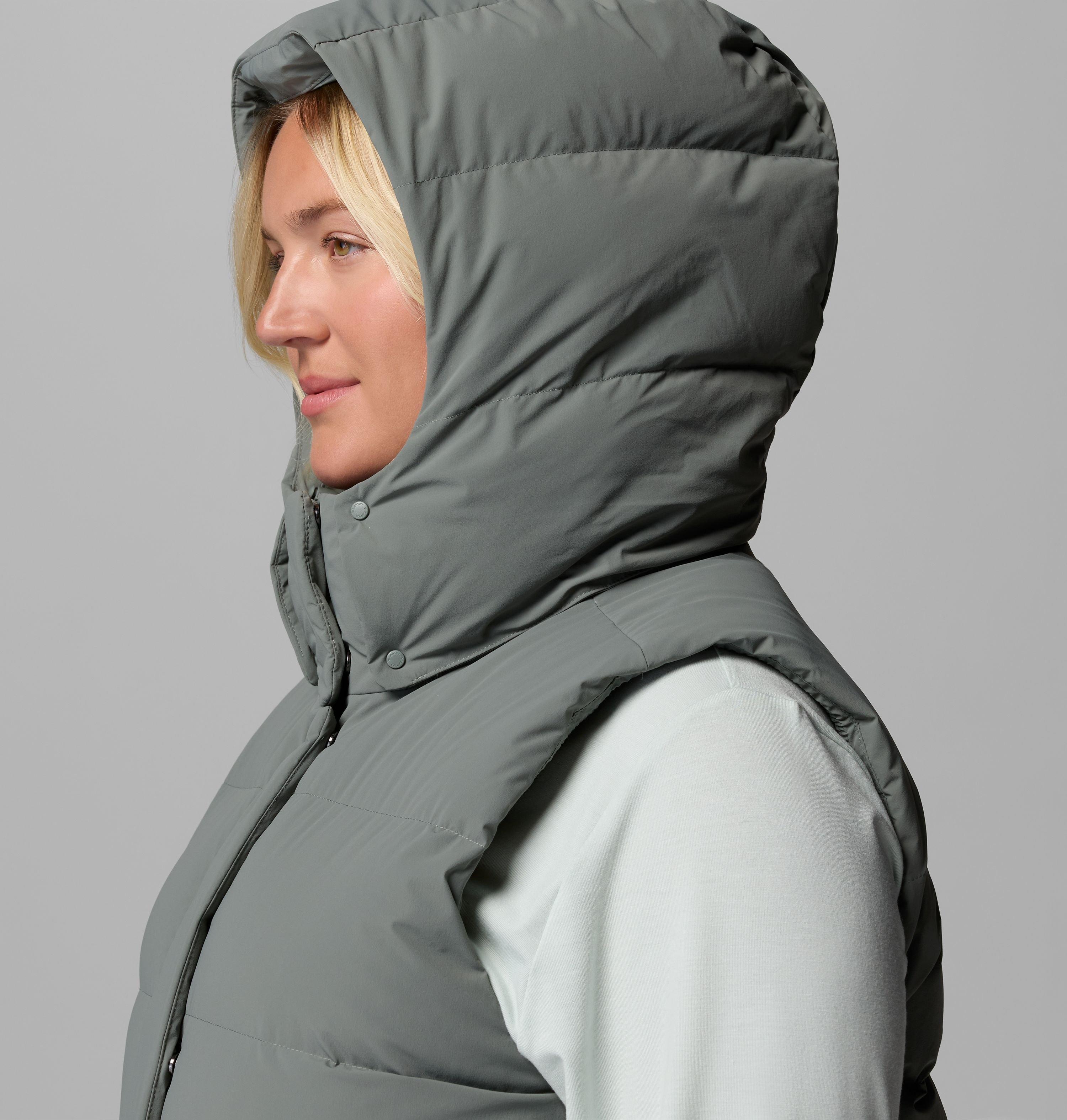 Women's Amaze Puff Mid Hooded Vest - Plus Size | 342 | 2X 8