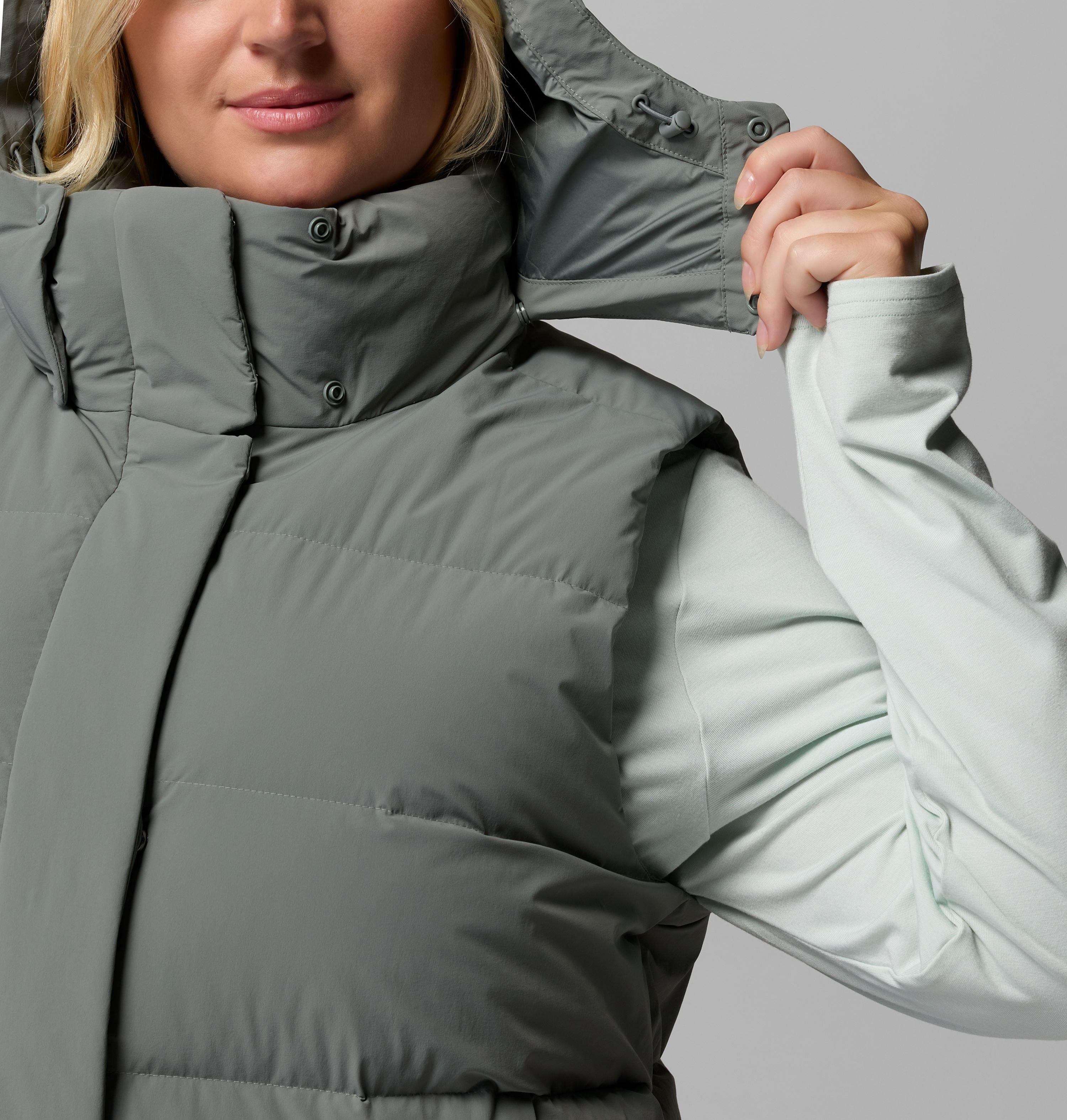 Women's Amaze Puff Mid Hooded Vest - Plus Size | 342 | 2X 9