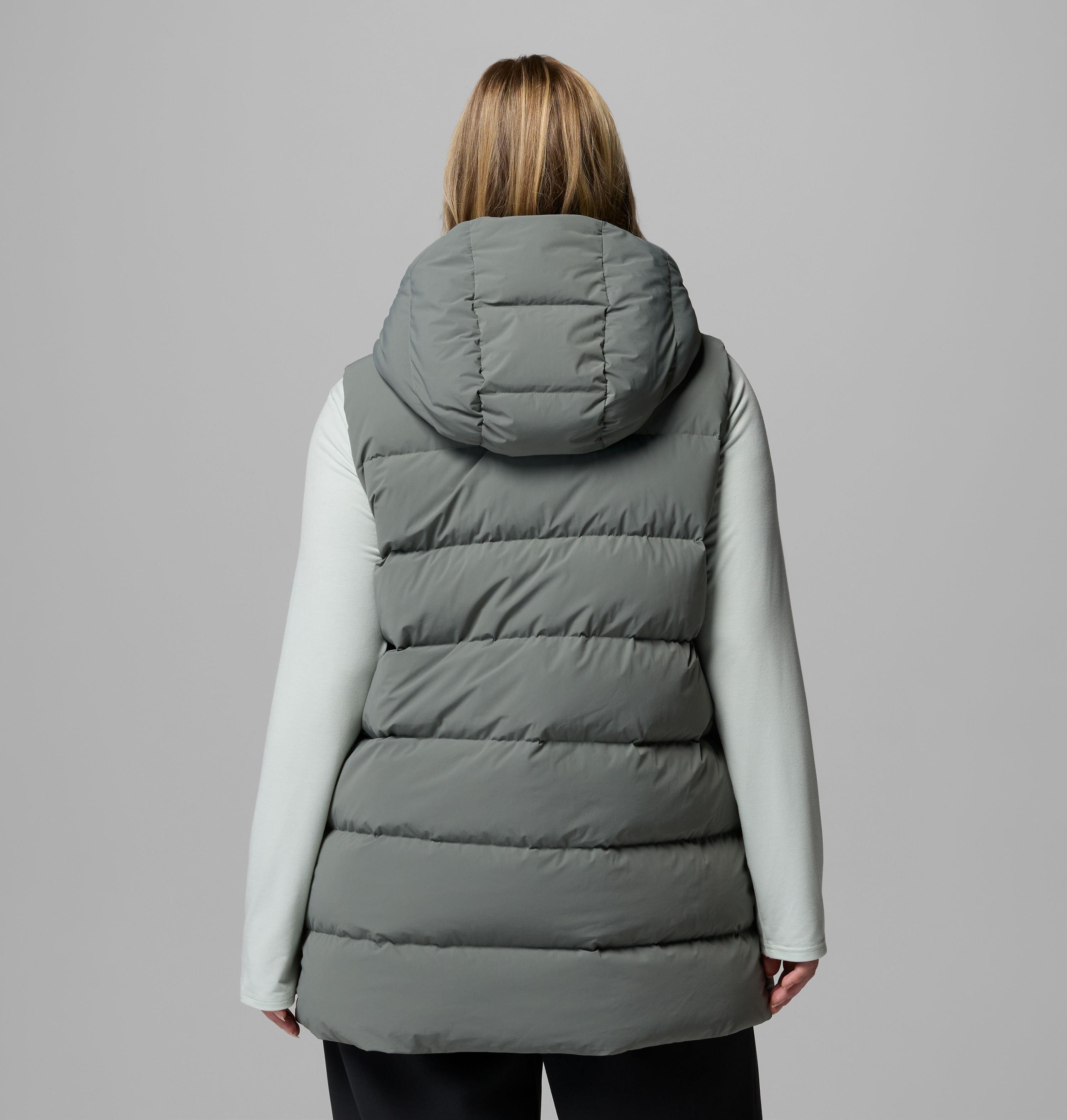 Women's Amaze Puff Mid Hooded Vest - Plus Size | 342 | 2X 3