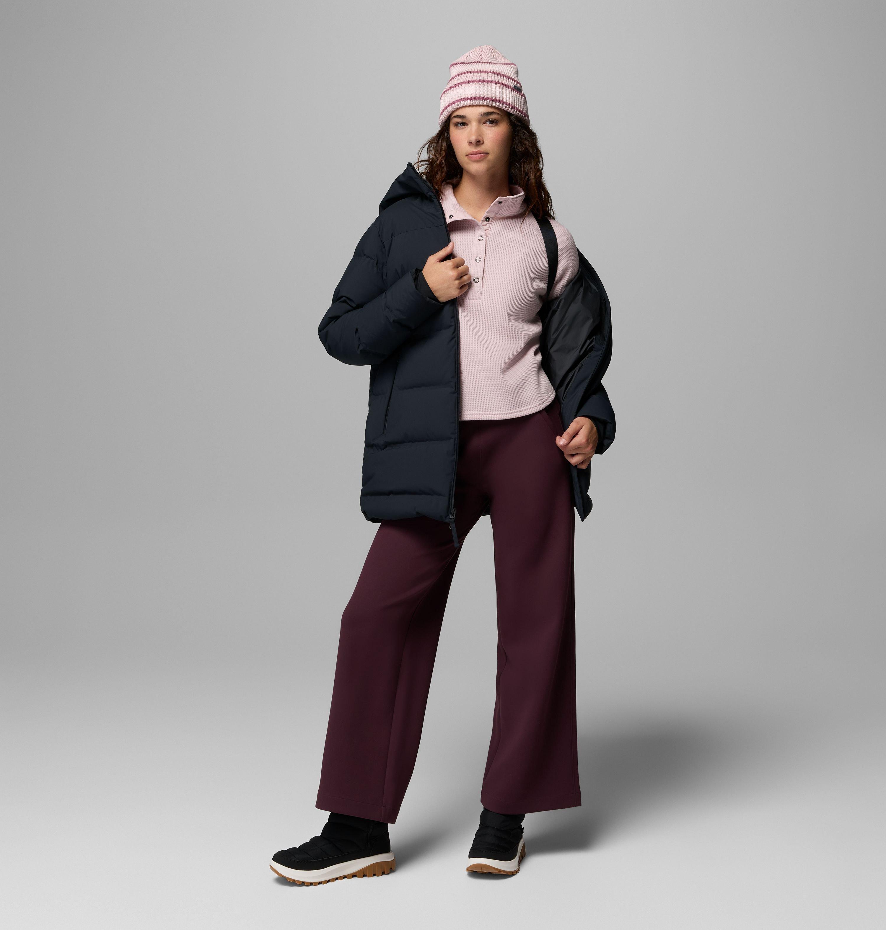Femme – Manteau mi-long à capuchon Amaze Puff Heat Seal 2