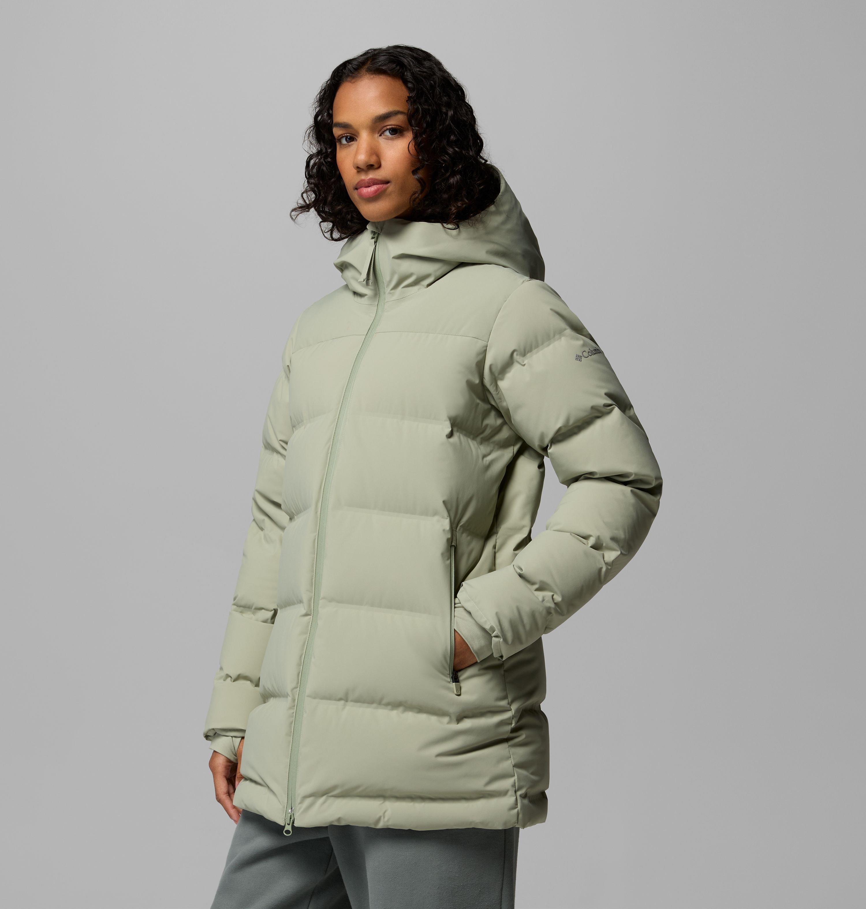 Femme – Manteau mi-long à capuchon Amaze Puff Heat Seal 4