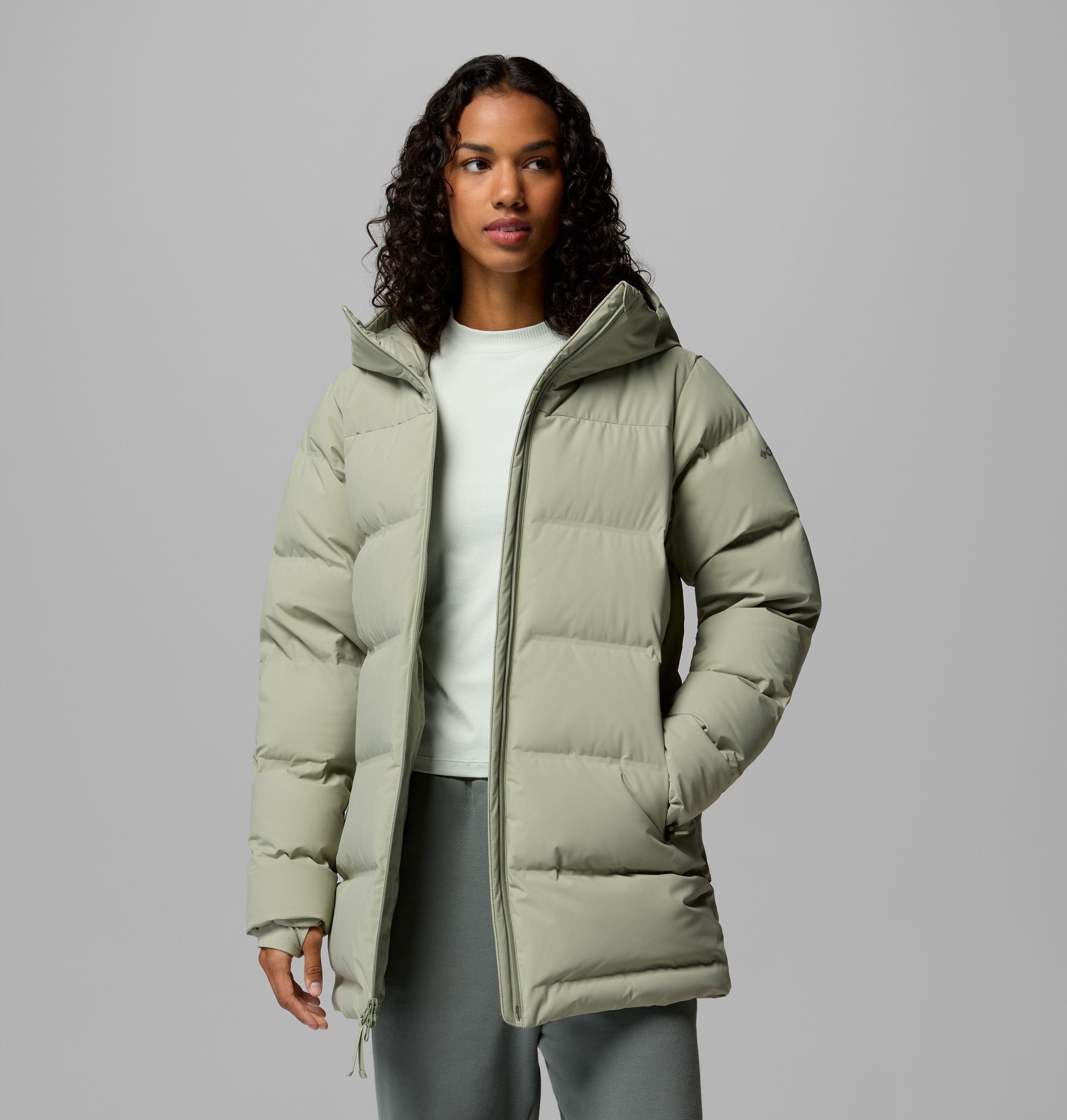 Femme – Manteau mi-long à capuchon Amaze Puff Heat Seal 5