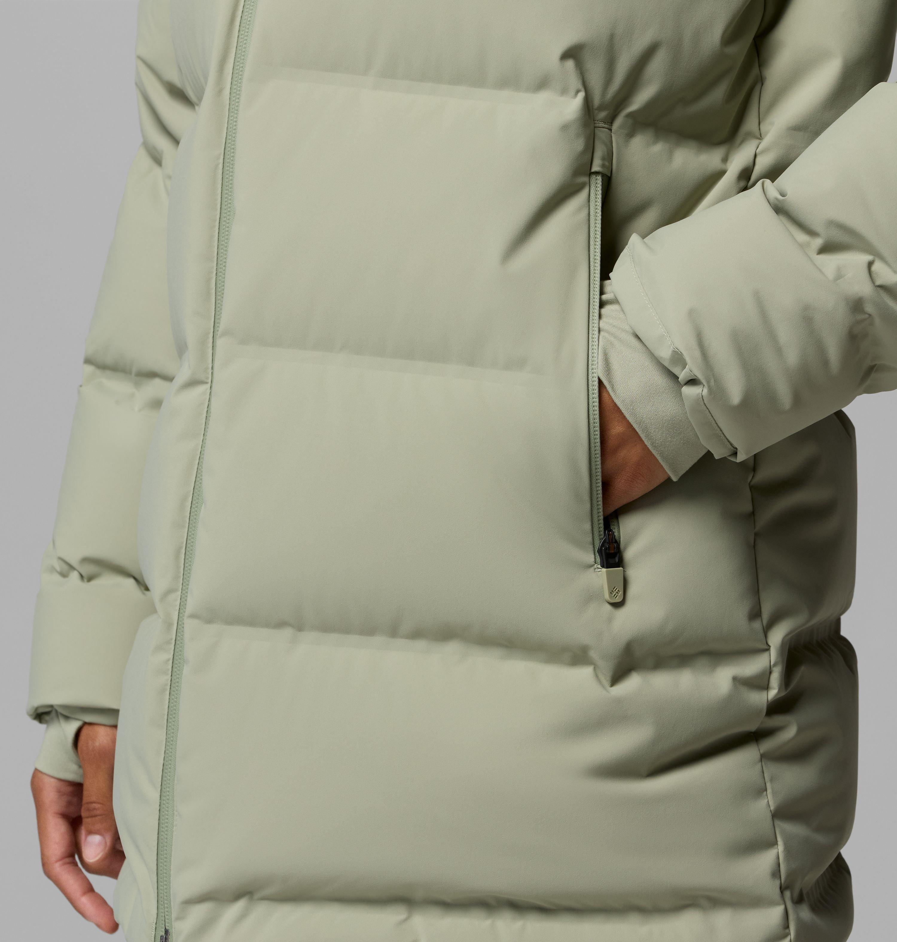 Femme – Manteau mi-long à capuchon Amaze Puff Heat Seal 9