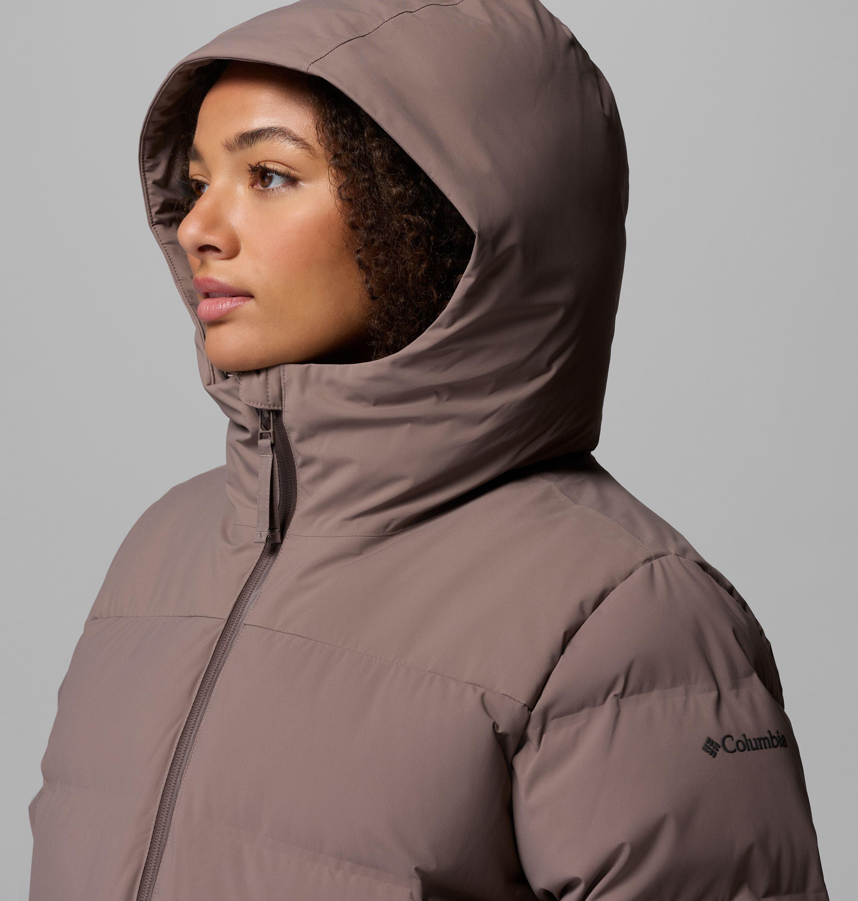 Women's Amaze Puff Heat Seal Mid Hooded Jacket - Plus Size | 254 | 1X 8