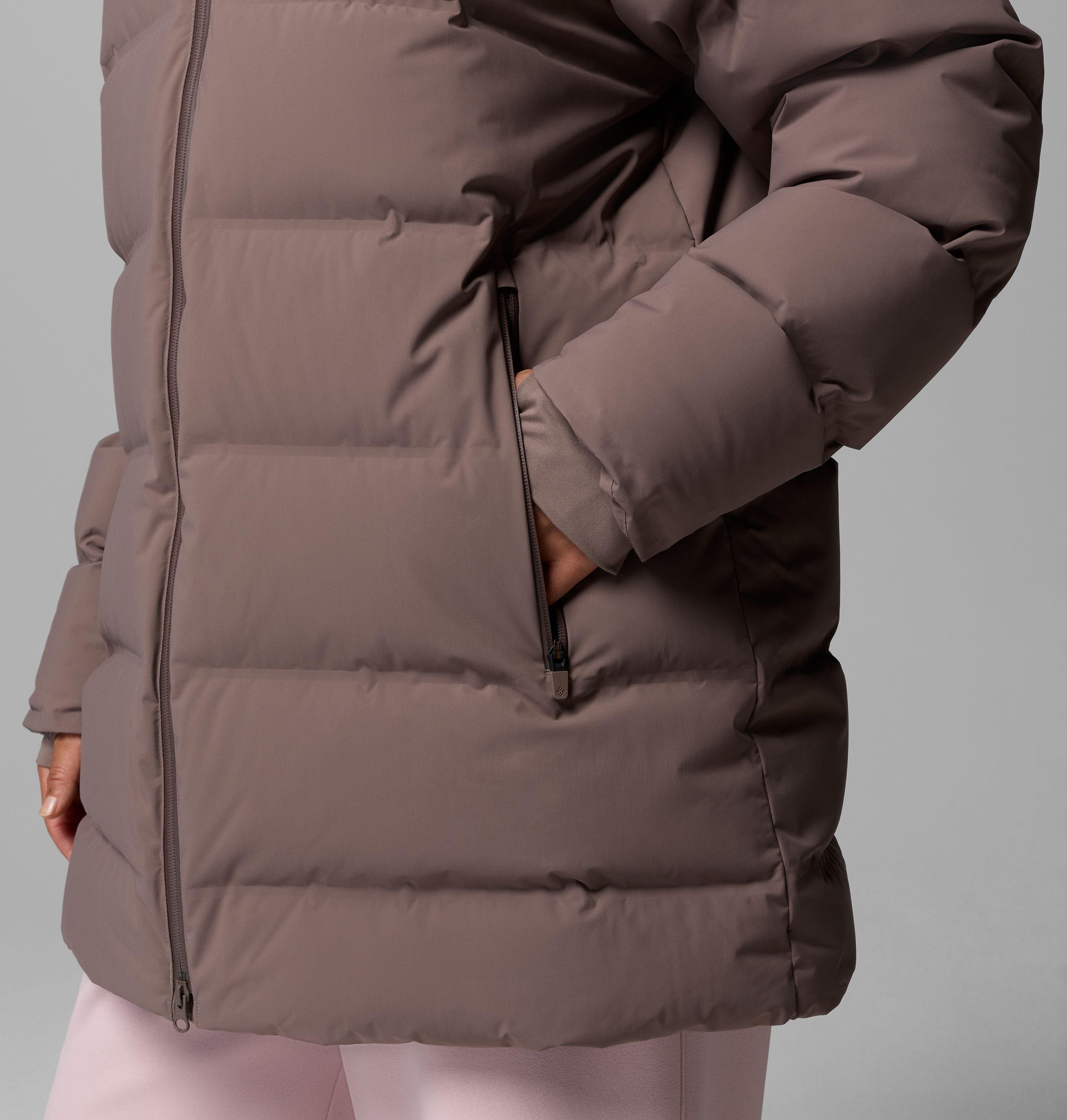 Women's Amaze Puff Heat Seal Mid Hooded Jacket - Plus Size | 254 | 1X 9
