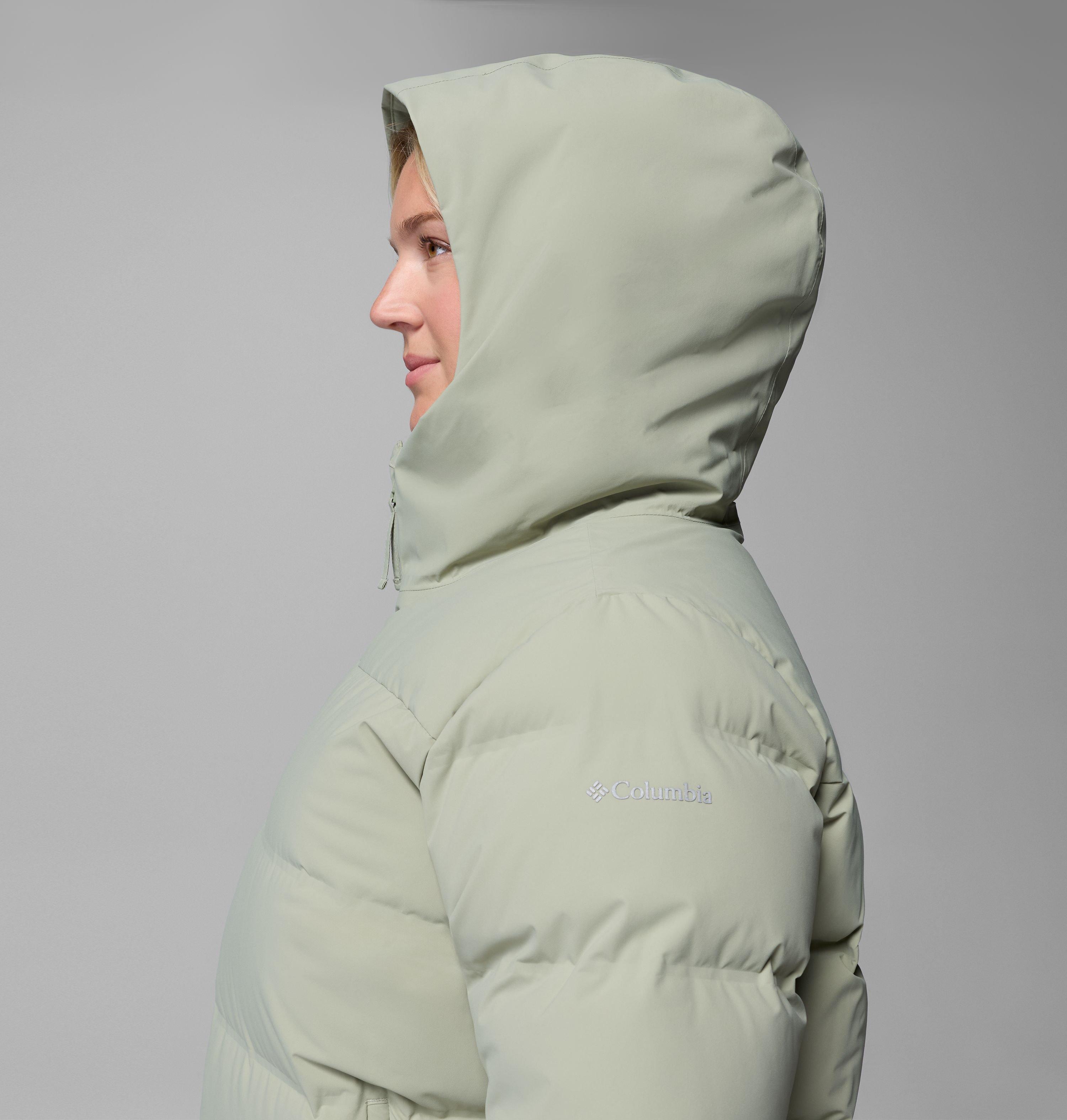 Femme – Manteau mi-long à capuchon Amaze Puff Heat Seal – Grandes tailles 8