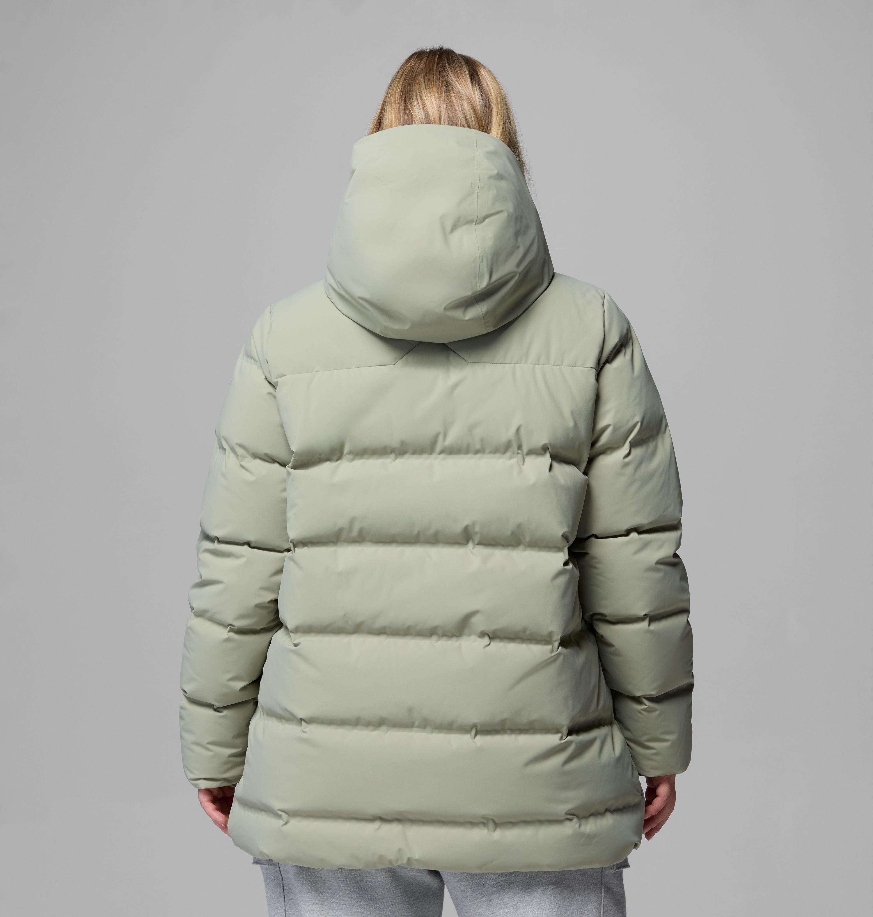 Femme – Manteau mi-long à capuchon Amaze Puff Heat Seal – Grandes tailles 3