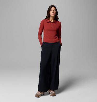 Pantalon Large Rail to Trail Femme, Color: Black, image 2