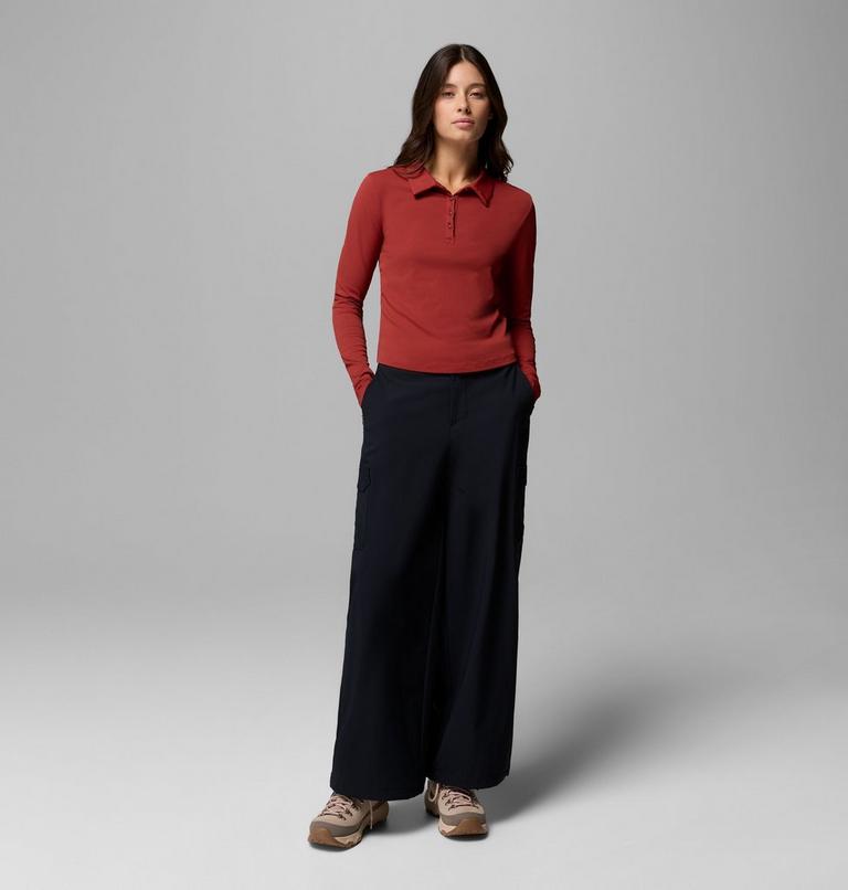 Pantalon Large Rail to Trail Femme, Color: Black, image 2