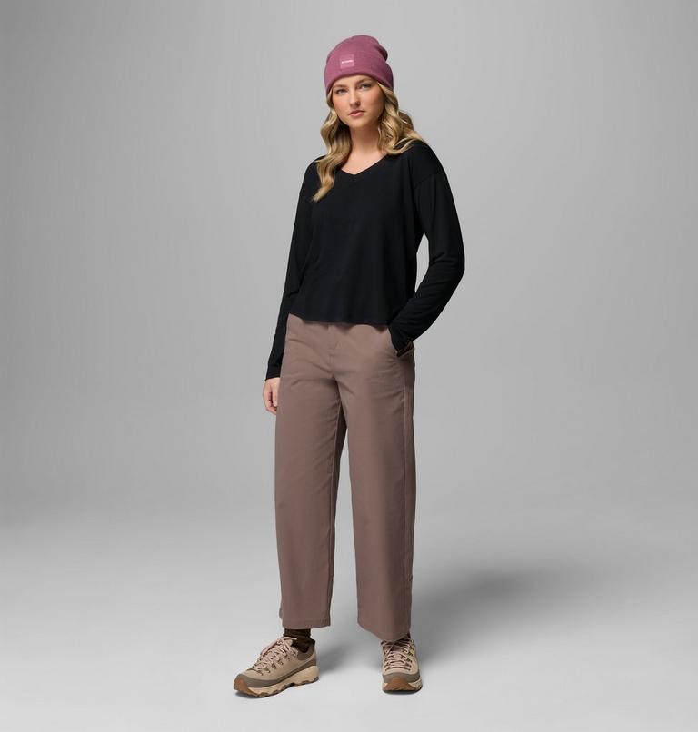 Women&rsquo;s Daniela Falls Long Sleeve Technical T-Shirt, Color: Black, image 2