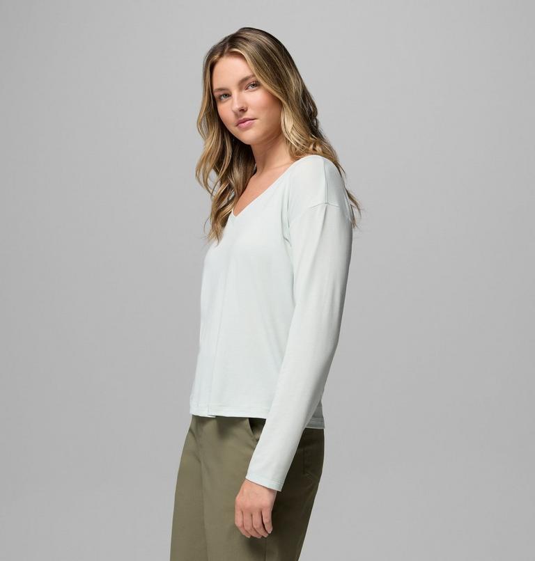 Women&rsquo;s Daniela Falls Long Sleeve Technical T-Shirt, Color: Tea Light, image 4