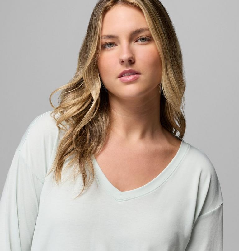 Women&rsquo;s Daniela Falls Long Sleeve Technical T-Shirt, Color: Tea Light, image 5