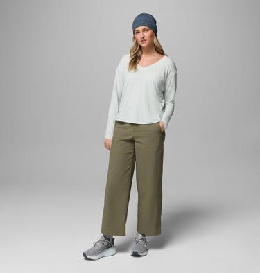 Women&rsquo;s Daniela Falls Long Sleeve Technical T-Shirt, Color: Tea Light, image 4