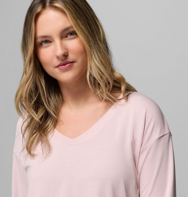 Women&rsquo;s Daniela Falls Long Sleeve Technical T-Shirt, Color: Mineral Pink, image 5