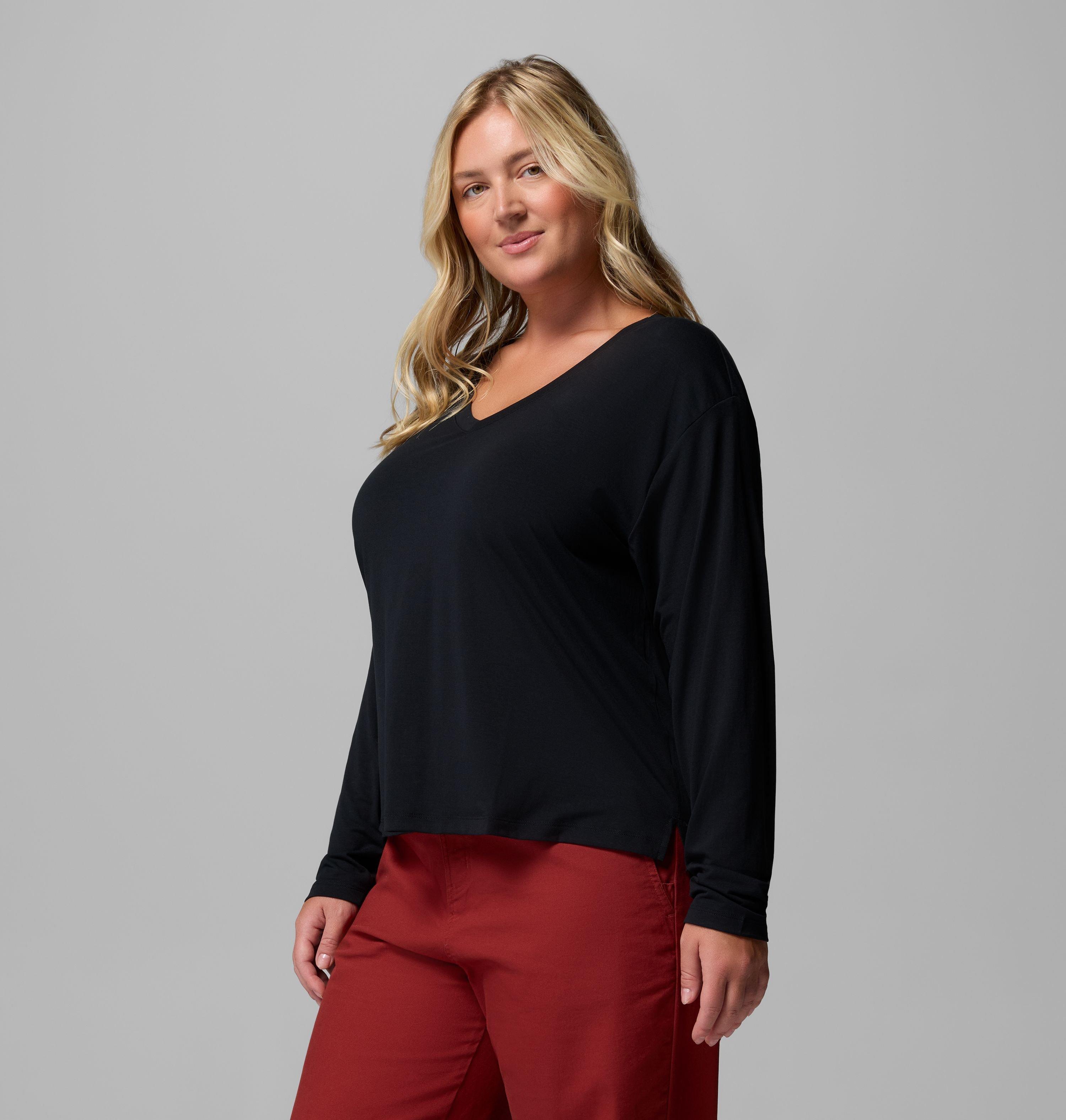 Women's Daniela Falls Long Sleeve - Plus Size | 010 | 3X 4