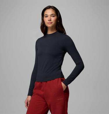 Women's Pinetown Canyon Long Sleeve Technical T-Shirt, Color: Black, image 12
